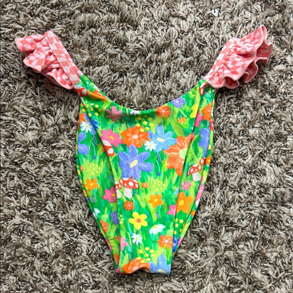 Blackbough Tessa Ruffled Cheeky Bottoms My Little Shroomies Sz XS